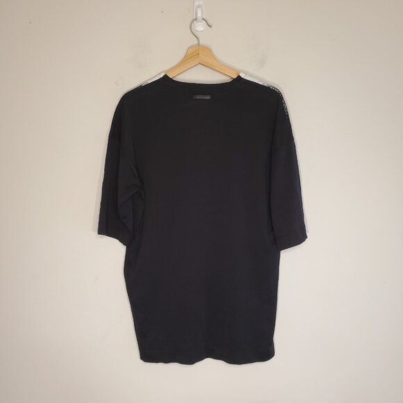 Diesel Black Gold Titan Spray Paint shirt black size XL - Picture 2 of 5